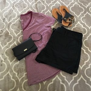 Loft 4” Shorts Black Size 16